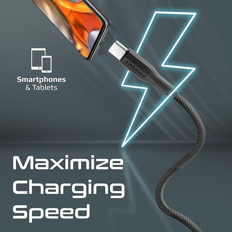 PROMATE USB to USB - C Cable, 2meter, XCord - AC200, Black - Al Kabayel Discount CentrePROMATE USB to USB - C Cable, 2meter, XCord - AC200, BlackCords & AdaptersPROMATEAl Kabayel Discount Centre
