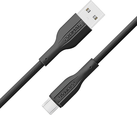 PROMATE USB to USB - C Cable, 2meter, XCord - AC200, Black - Al Kabayel Discount CentrePROMATE USB to USB - C Cable, 2meter, XCord - AC200, BlackCords & AdaptersPROMATEAl Kabayel Discount Centre