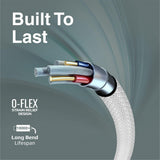 Promate USB to USB - C Cable, Durable Silicone Type - C Charging Cable with 2A Fast Charging, 480 Mbps Data Sync, 1m Anti - Tangle Wire and 10000 Long Bend Lifespan for Galaxy S22, iPad Air, XCord - AC White - Al Kabayel Discount CentrePromate USB to USB - C Cable, Durable Silicone Type - C Charging Cable with 2A Fast Charging, 480 Mbps Data Sync, 1m Anti - Tangle Wire and 10000 Long Bend Lifespan for Galaxy S22, iPad Air, XCord - AC WhiteCords & AdaptersPROMATEAl Kabayel Discount Centre
