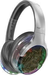 Promate Wireless Headphones, Hi - Fidelity Transparent ANC Bluetooth v5.3 Headset, RGB Lights, Mic, Foldable Design, 40H Playtime, 600mAh Battery, 3.5mm Jack for iPhone15, Galaxy S25, TRANSTUNE.SILVER - Al Kabayel Discount CentrePromate Wireless Headphones, Hi - Fidelity Transparent ANC Bluetooth v5.3 Headset, RGB Lights, Mic, Foldable Design, 40H Playtime, 600mAh Battery, 3.5mm Jack for iPhone15, Galaxy S25, TRANSTUNE.SILVERElectronic AppliancesPROMATEAl Kabayel Discount Centre