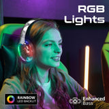 Promate Wireless Headphones, Hi - Fidelity Transparent ANC Bluetooth v5.3 Headset, RGB Lights, Mic, Foldable Design, 40H Playtime, 600mAh Battery, 3.5mm Jack for iPhone15, Galaxy S25, TRANSTUNE.SILVER - Al Kabayel Discount CentrePromate Wireless Headphones, Hi - Fidelity Transparent ANC Bluetooth v5.3 Headset, RGB Lights, Mic, Foldable Design, 40H Playtime, 600mAh Battery, 3.5mm Jack for iPhone15, Galaxy S25, TRANSTUNE.SILVERElectronic AppliancesPROMATEAl Kabayel Discount Centre