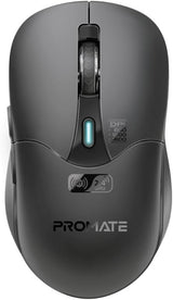 Promate Wireless Mouse, Ergonomic 500mAh Rechargeable Mice, Dual Mode Connectivity, Bluetooth v5.1, 2.4Ghz Transmission, Adjustable 1600DPI, 6 Functional Buttons for MacBook, Dell, Asus, SAMO.BLACK - Al Kabayel Discount CentrePromate Wireless Mouse, Ergonomic 500mAh Rechargeable Mice, Dual Mode Connectivity, Bluetooth v5.1, 2.4Ghz Transmission, Adjustable 1600DPI, 6 Functional Buttons for MacBook, Dell, Asus, SAMO.BLACKElectronic AppliancesPROMATEAl Kabayel Discount Centre