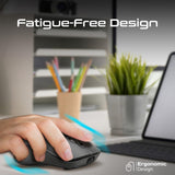 Promate Wireless Mouse, Ergonomic 500mAh Rechargeable Mice, Dual Mode Connectivity, Bluetooth v5.1, 2.4Ghz Transmission, Adjustable 1600DPI, 6 Functional Buttons for MacBook, Dell, Asus, SAMO.BLACK - Al Kabayel Discount CentrePromate Wireless Mouse, Ergonomic 500mAh Rechargeable Mice, Dual Mode Connectivity, Bluetooth v5.1, 2.4Ghz Transmission, Adjustable 1600DPI, 6 Functional Buttons for MacBook, Dell, Asus, SAMO.BLACKElectronic AppliancesPROMATEAl Kabayel Discount Centre