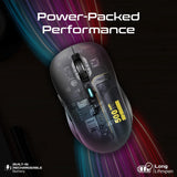 Promate Wireless Mouse, Ergonomic 500mAh Rechargeable Mice, Dual Mode Connectivity, Bluetooth v5.1, 2.4Ghz Transmission, Adjustable 1600DPI, 6 Functional Buttons for MacBook, Dell, Asus, SAMO.BLACK - Al Kabayel Discount CentrePromate Wireless Mouse, Ergonomic 500mAh Rechargeable Mice, Dual Mode Connectivity, Bluetooth v5.1, 2.4Ghz Transmission, Adjustable 1600DPI, 6 Functional Buttons for MacBook, Dell, Asus, SAMO.BLACKElectronic AppliancesPROMATEAl Kabayel Discount Centre