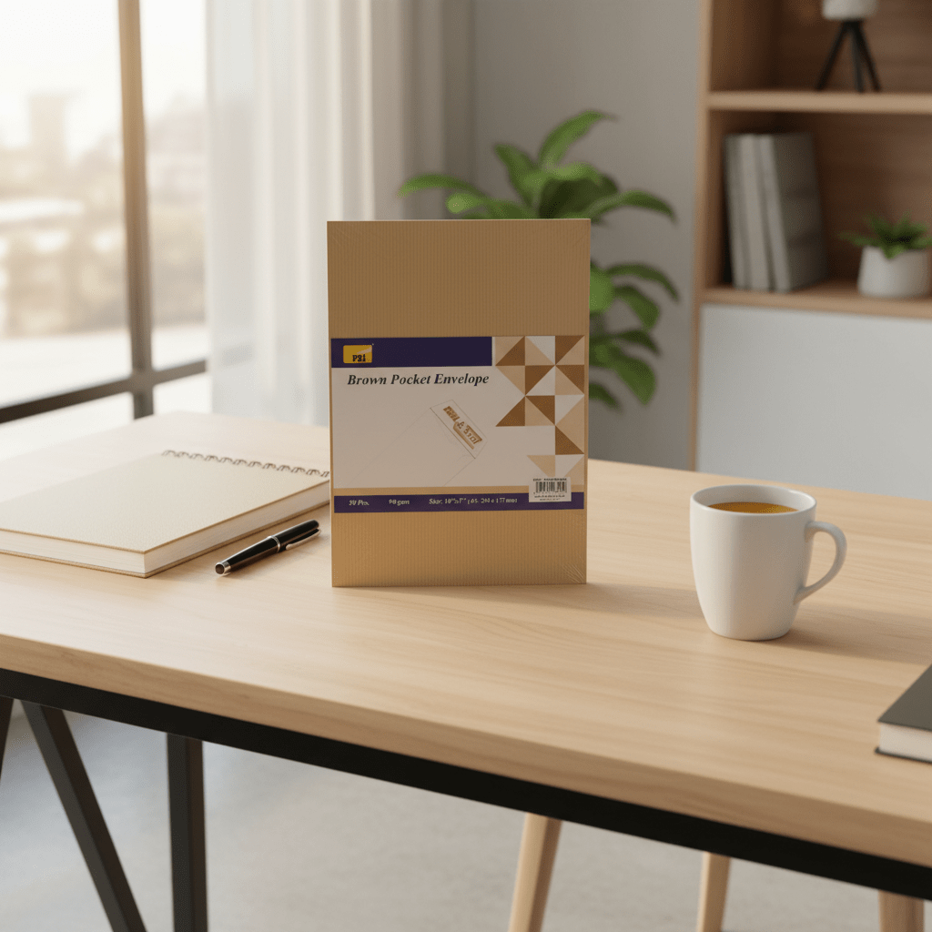 PSI Brown Pocket Envelope – 50 Pcs | 90 GSM | 10" × 7" - Al Kabayel Discount CentrePSI Brown Pocket Envelope – 50 Pcs | 90 GSM | 10" × 7"Envelopes & Mailing SuppliesPSIAl Kabayel Discount Centre