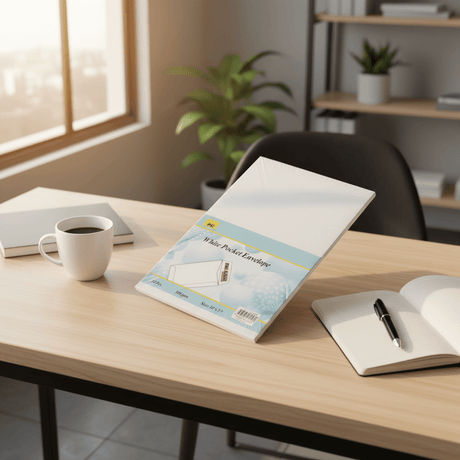 PSI White Pocket Envelope – 50 Pcs | 100 GSM | 10" × 7" - Al Kabayel Discount CentrePSI White Pocket Envelope – 50 Pcs | 100 GSM | 10" × 7"Envelopes & Mailing SuppliesPSIAl Kabayel Discount Centre