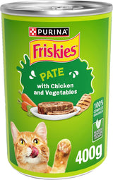 Purina Friskies Chicken And Vegetables In Chunkpound Wet Cat Food 400G - Al Kabayel Discount CentrePurina Friskies Chicken And Vegetables In Chunkpound Wet Cat Food 400GPet SuppliesPURINA FRISKIESAl Kabayel Discount Centre