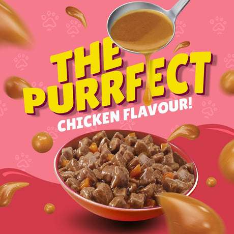 Purina Friskies Kitten Chicken Chunks in Gravy Wet Cat Food Pouch 85g - Al Kabayel Discount CentrePurina Friskies Kitten Chicken Chunks in Gravy Wet Cat Food Pouch 85gPet SuppliesPURINA FRISKIESAl Kabayel Discount Centre