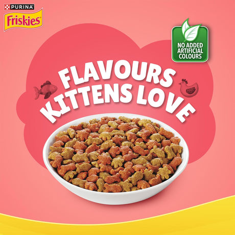 Purina Friskies Kitten Discoveries Cat Dry Food - 1KG - Al Kabayel Discount CentrePurina Friskies Kitten Discoveries Cat Dry Food - 1KGPet SuppliesPURINA FRISKIESAl Kabayel Discount Centre