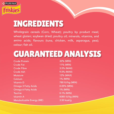 Purina Friskies Kitten Discoveries Cat Dry Food - 1KG - Al Kabayel Discount CentrePurina Friskies Kitten Discoveries Cat Dry Food - 1KGPet SuppliesPURINA FRISKIESAl Kabayel Discount Centre