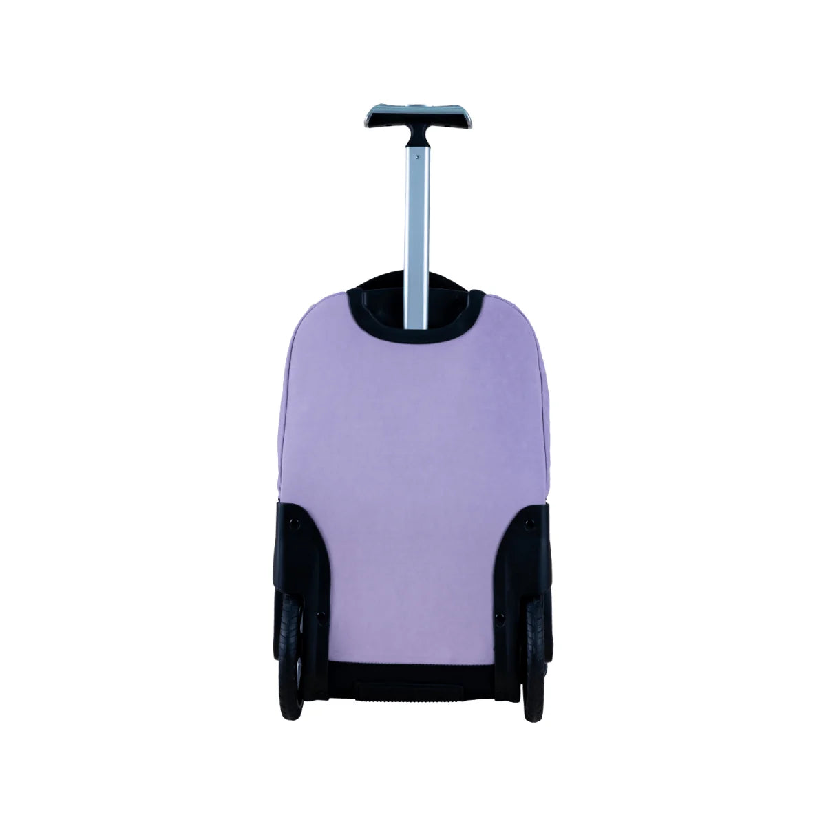 Wires Big Wheel School Bag Trolley Set of 3 (Lunch Bag & Pencil Case) Purple