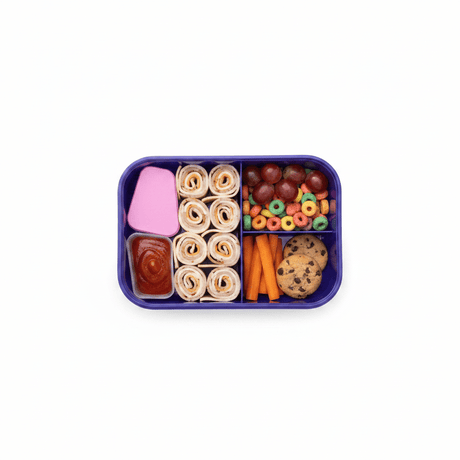 Purple & Pink Desert Adventure Kids Plastic Lunch Box with Spoon & Fork – 20×13 cm - Al Kabayel Discount CentrePurple & Pink Desert Adventure Kids Plastic Lunch Box with Spoon & Fork – 20×13 cmLunch BoxAKDCAl Kabayel Discount Centre