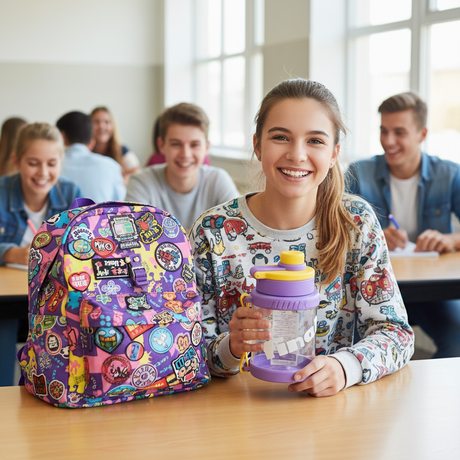 Purple Printed Plastic Water Bottle Final Edition 830ml - Al Kabayel Discount CentrePurple Printed Plastic Water Bottle Final Edition 830mlWater BottlesAKDCAl Kabayel Discount Centre
