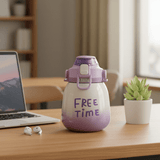 Purple & White Stainless Steel Vacuum Water Bottle with Blue Handle 1000ml - Al Kabayel Discount CentrePurple & White Stainless Steel Vacuum Water Bottle with Blue Handle 1000mlWater BottlesAKDCAl Kabayel Discount Centre