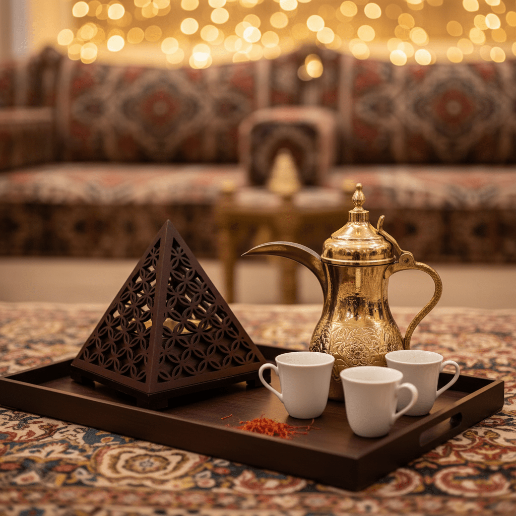 Pyramid Incense Burner — Dark Mahogany Wood with Gold Brass Cup | 14×11cm - Al Kabayel Discount CentrePyramid Incense Burner — Dark Mahogany Wood with Gold Brass Cup | 14×11cmIncense BurnerAKDCAl Kabayel Discount Centre