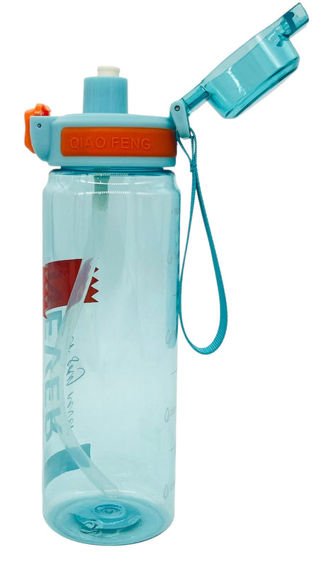 Qiao Feng Sport Transparent Water Bottle 900ml, PP Material Body, Blue - Al Kabayel Discount CentreQiao Feng Sport Transparent Water Bottle 900ml, PP Material Body, BlueWater BottlesQIAO FENGAl Kabayel Discount Centre