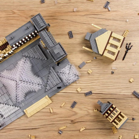 QS08 Buliding Blocks Playset, Le Louvre Museum Building Collection 3000+ pieces, 24cm*16cm*14.5cm - Al Kabayel Discount CentreQS08 Buliding Blocks Playset, Le Louvre Museum Building Collection 3000+ pieces, 24cm*16cm*14.5cmBuilding ToysQS08Al Kabayel Discount Centre