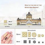 QS08 Buliding Blocks Playset, Le Louvre Museum Building Collection 3000+ pieces, 24cm*16cm*14.5cm - Al Kabayel Discount CentreQS08 Buliding Blocks Playset, Le Louvre Museum Building Collection 3000+ pieces, 24cm*16cm*14.5cmBuilding ToysQS08Al Kabayel Discount Centre
