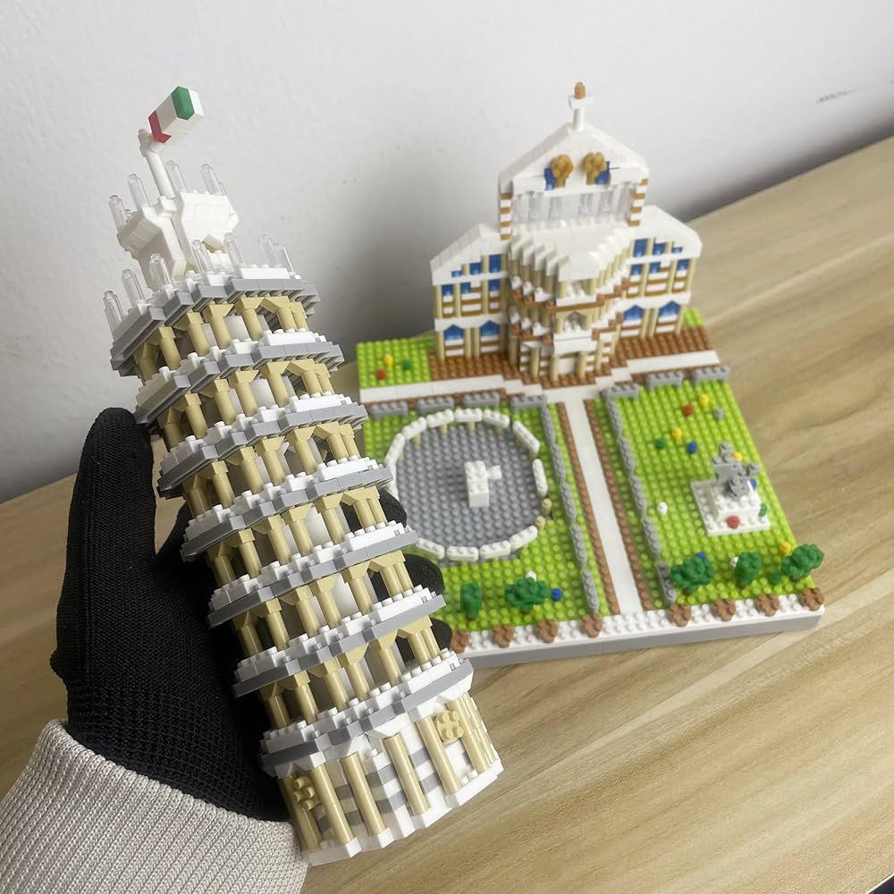 QS08 Buliding Blocks Playset, Leaning Tower of Pisa Building Collection 2680+ pieces, 16cm*16cm*22cm - Al Kabayel Discount CentreQS08 Buliding Blocks Playset, Leaning Tower of Pisa Building Collection 2680+ pieces, 16cm*16cm*22cmBuilding ToysQS08Al Kabayel Discount Centre