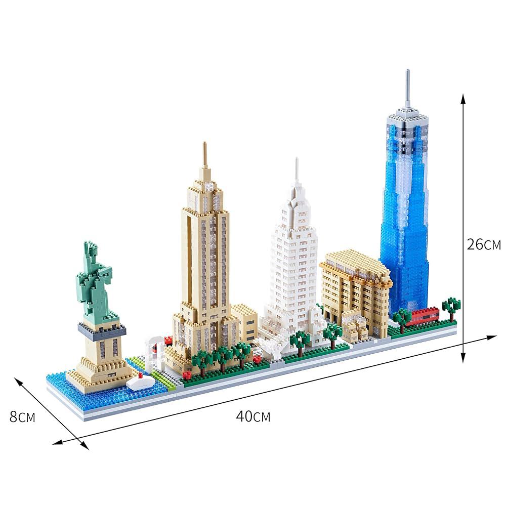QS08 Buliding Blocks Playset, New York City Building Collection 4780+ pieces, 40cm*8cm*26cm - Al Kabayel Discount CentreQS08 Buliding Blocks Playset, New York City Building Collection 4780+ pieces, 40cm*8cm*26cmBuilding ToysQS08Al Kabayel Discount Centre
