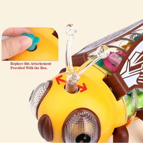 Quan Xin Battery Opperated Electric Bee, Light & Sound Toy for Children, Multicolour - Al Kabayel Discount CentreQuan Xin Battery Opperated Electric Bee, Light & Sound Toy for Children, MulticolourRC Figures & RobotsQUANG XINAl Kabayel Discount Centre