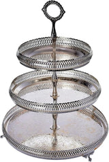 Queen Anne 3 Tier Cake Galleried Stand 25X40Cm - Al Kabayel Discount CentreQueen Anne 3 Tier Cake Galleried Stand 25X40CmStylish ServewareQUEEN ANNEAl Kabayel Discount Centre