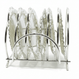 Queen Anne Silver Metal 6 - Piece Coaster Set with Stand for Table Protection & Elegant Dining – 9cm - Al Kabayel Discount CentreQueen Anne Silver Metal 6 - Piece Coaster Set with Stand for Table Protection & Elegant Dining – 9cmKitchen Utensils & GadgetsQUEEN ANNEAl Kabayel Discount Centre