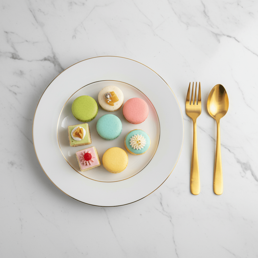 Queens White Ceramic Dessert Plate with Golden Rim | 7.5 Inch | Premium Tableware - Al Kabayel Discount CentreQueens White Ceramic Dessert Plate with Golden Rim | 7.5 Inch | Premium TablewarePlatesQUEENSAl Kabayel Discount Centre