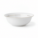 Queens White Ceramic Soup Bowl with Golden Rim — 5.5 Inch - Al Kabayel Discount CentreQueens White Ceramic Soup Bowl with Golden Rim — 5.5 InchBowlsQUEENSAl Kabayel Discount Centre