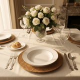 Queens White Ceramic Soup Plate with Golden Rim | 8 Inch | Premium Tableware - Al Kabayel Discount CentreQueens White Ceramic Soup Plate with Golden Rim | 8 Inch | Premium TablewarePlatesQUEENSAl Kabayel Discount Centre