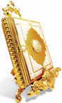 Quran Box With Stand Golden White Medium 22x17cm - Al Kabayel Discount CentreQuran Box With Stand Golden White Medium 22x17cmHome Décor AccentsAKDCAl Kabayel Discount Centre