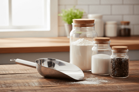 Raj 4.5 Inch Stainless Steel Heavy Scoop with Pipe Handle – PHHS03 - Al Kabayel Discount CentreRaj 4.5 Inch Stainless Steel Heavy Scoop with Pipe Handle – PHHS03Spatulas And SpoonsRAJAl Kabayel Discount Centre