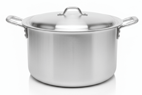 Raj Aluminium Cooking Pot with Lid 40cm*22cm - Al Kabayel Discount CentreRaj Aluminium Cooking Pot with Lid 40cm*22cmCasseroles & Stock PotsRAJAl Kabayel Discount Centre
