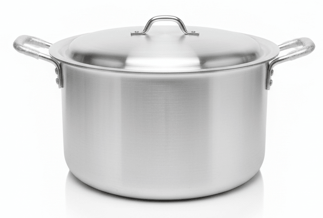 Raj Aluminium Cooking Pot with Lid 40cm*22cm - Al Kabayel Discount CentreRaj Aluminium Cooking Pot with Lid 40cm*22cmCasseroles & Stock PotsRAJAl Kabayel Discount Centre