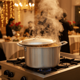 Raj Aluminium Cooking Pot with Lid 40cm*22cm - Al Kabayel Discount CentreRaj Aluminium Cooking Pot with Lid 40cm*22cmCasseroles & Stock PotsRAJAl Kabayel Discount Centre