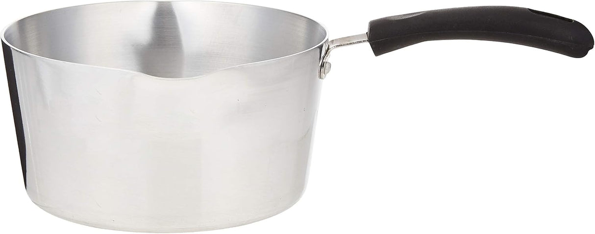 Raj Aluminum Saucepan with Handle KMP00L, Tea Pan Rice Pan Sauce Pan Milk Pan Coffee Pan - 18.5CM - (Large) - Al Kabayel Discount CentreRaj Aluminum Saucepan with Handle KMP00L, Tea Pan Rice Pan Sauce Pan Milk Pan Coffee Pan - 18.5CM - (Large)Frying Pans & SkilletsRAJAl Kabayel Discount Centre