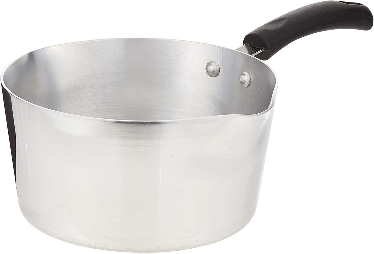 Raj Aluminum Saucepan with Handle KMP00L, Tea Pan Rice Pan Sauce Pan Milk Pan Coffee Pan - 18.5CM - (Large) - Al Kabayel Discount CentreRaj Aluminum Saucepan with Handle KMP00L, Tea Pan Rice Pan Sauce Pan Milk Pan Coffee Pan - 18.5CM - (Large)Frying Pans & SkilletsRAJAl Kabayel Discount Centre