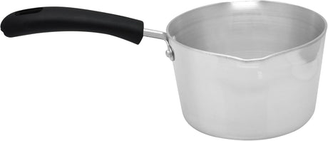 Raj Aluminum Saucepan with Handle KMP00M, Tea Pan Rice Pan Sauce Pan Milk Pan Coffee Pan - 16CM - (Medium) - Al Kabayel Discount CentreRaj Aluminum Saucepan with Handle KMP00M, Tea Pan Rice Pan Sauce Pan Milk Pan Coffee Pan - 16CM - (Medium)Frying Pans & SkilletsRAJAl Kabayel Discount Centre