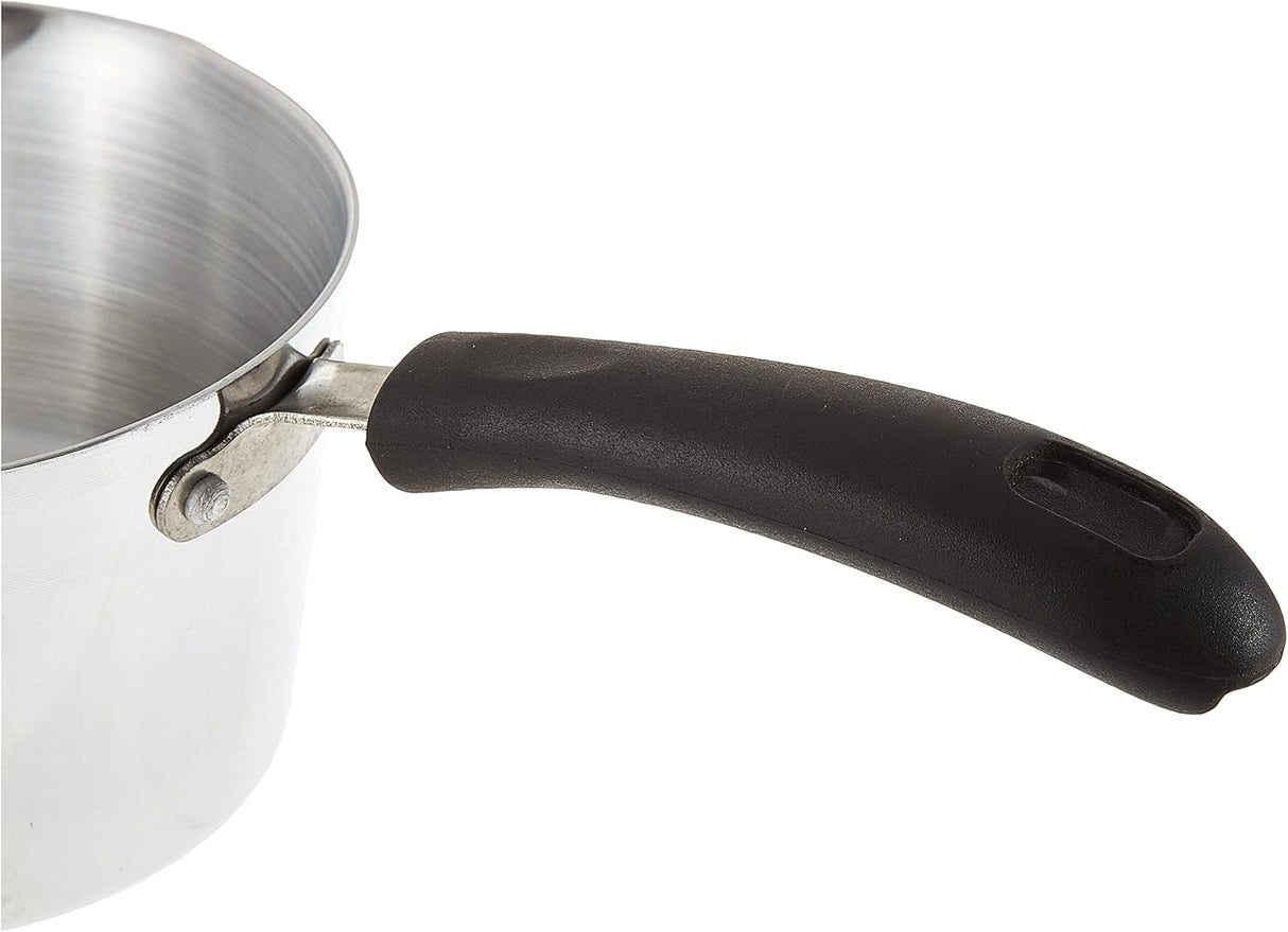Raj Aluminum Saucepan With Handle, KMP00S Tea Pan Rice Pan , Sauce Pan Milk Pan Coffee Pan - 14CM - (Small) - Al Kabayel Discount CentreRaj Aluminum Saucepan With Handle, KMP00S Tea Pan Rice Pan , Sauce Pan Milk Pan Coffee Pan - 14CM - (Small)Frying Pans & SkilletsRAJAl Kabayel Discount Centre