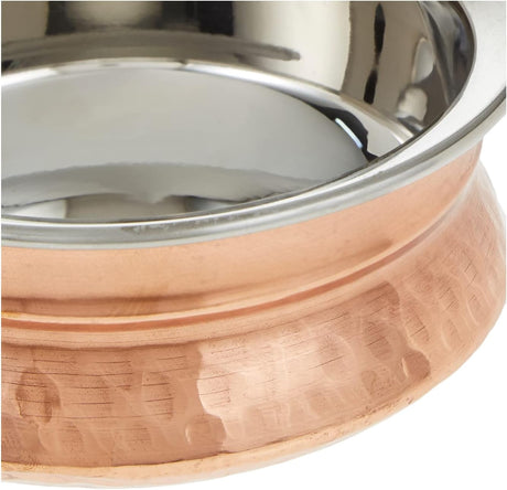 Raj Copper Handi Serving Bowl Without Lid Copper TCH001 Curry Bowl Briyani Bowl - 13CM - Al Kabayel Discount CentreRaj Copper Handi Serving Bowl Without Lid Copper TCH001 Curry Bowl Briyani Bowl - 13CMBowlsRAJAl Kabayel Discount Centre