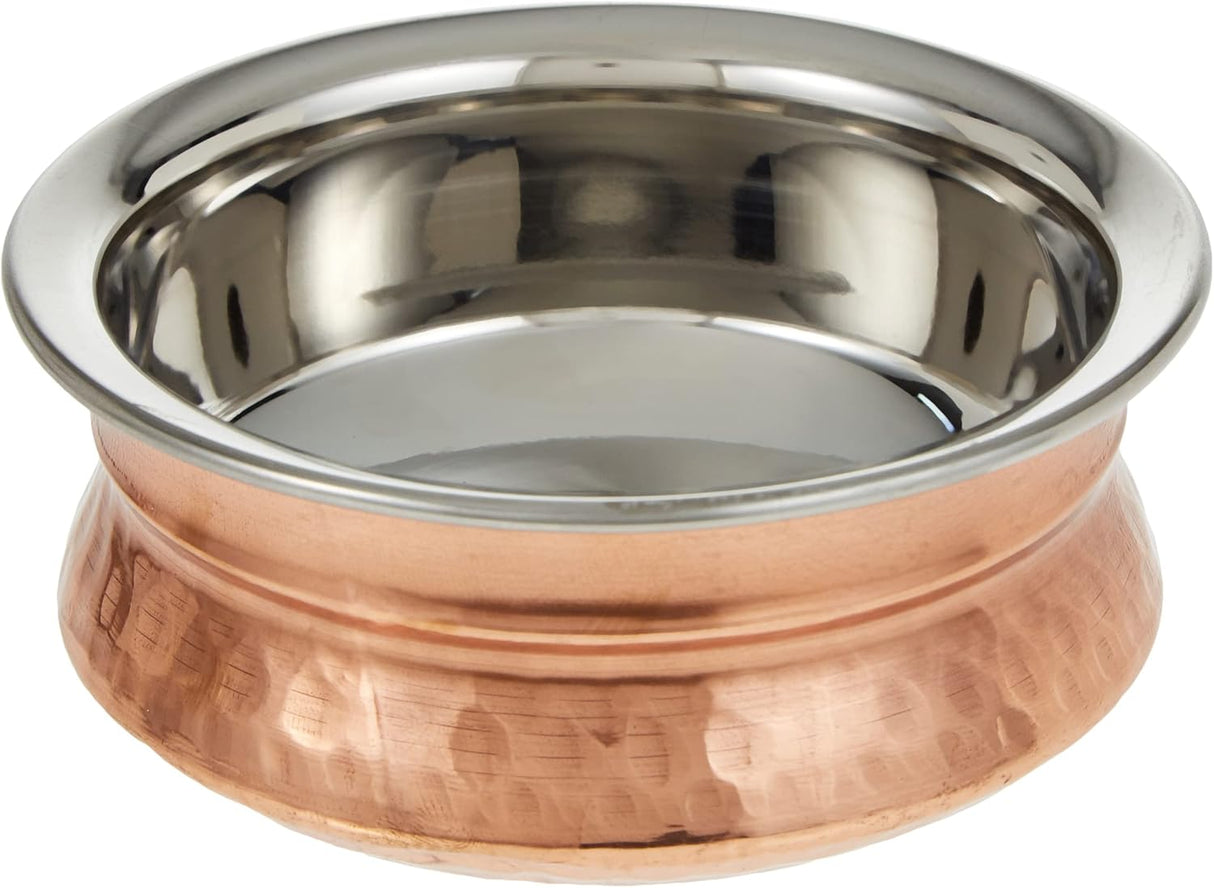 Raj Copper Handi Serving Bowl Without Lid Copper TCH001 Curry Bowl Briyani Bowl - 13CM - Al Kabayel Discount CentreRaj Copper Handi Serving Bowl Without Lid Copper TCH001 Curry Bowl Briyani Bowl - 13CMBowlsRAJAl Kabayel Discount Centre