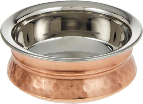 Raj Copper Handi Serving Bowl Without Lid Copper TCH001 Curry Bowl Briyani Bowl - 13CM - Al Kabayel Discount CentreRaj Copper Handi Serving Bowl Without Lid Copper TCH001 Curry Bowl Briyani Bowl - 13CMBowlsRAJAl Kabayel Discount Centre