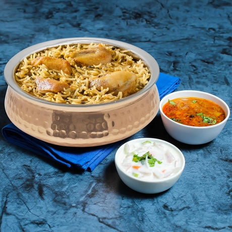 Raj Copper Handi Serving Bowl Without Lid Copper TCH003 Curry Bowl Briyani Bowl - 17CM - Al Kabayel Discount CentreRaj Copper Handi Serving Bowl Without Lid Copper TCH003 Curry Bowl Briyani Bowl - 17CMBowlsRAJAl Kabayel Discount Centre