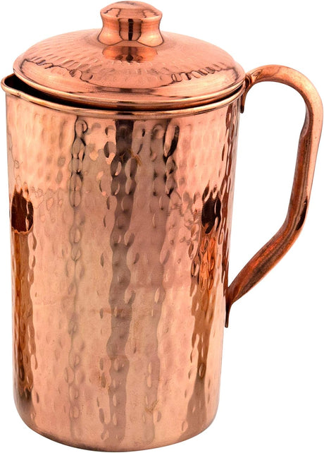 Raj Copper Water Jug No.2 – 16 x 9 cm Serving Pitcher TCJ002 - Al Kabayel Discount CentreRaj Copper Water Jug No.2 – 16 x 9 cm Serving Pitcher TCJ002JugsRAJAl Kabayel Discount Centre