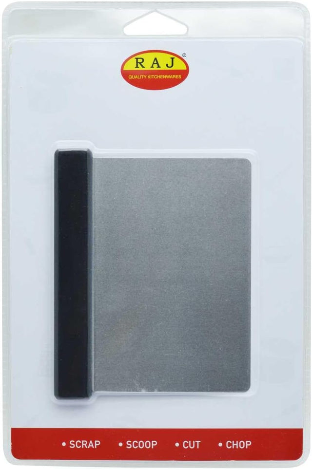 Raj Flexible Dough Scraper & Bench Cutter | Stainless Steel | 14.5 cm | R11047 - Al Kabayel Discount CentreRaj Flexible Dough Scraper & Bench Cutter | Stainless Steel | 14.5 cm | R11047Kitchen ScraperRAJAl Kabayel Discount Centre