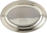 Raj Oval Stainless Steel Deep Serving Plate Silver ODP002, Soup Plate Salad Plate, Dessert Plate - 20CM - Al Kabayel Discount CentreRaj Oval Stainless Steel Deep Serving Plate Silver ODP002, Soup Plate Salad Plate, Dessert Plate - 20CMPlatesRAJAl Kabayel Discount Centre