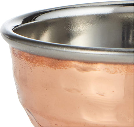 Raj Round Copper Small Katori TCKL01, Curry Bowl Salad Bowl Side Bowl Dessert Bowl Chutney Bowl - 9.3CM - Al Kabayel Discount CentreRaj Round Copper Small Katori TCKL01, Curry Bowl Salad Bowl Side Bowl Dessert Bowl Chutney Bowl - 9.3CMBowlsRAJAl Kabayel Discount Centre