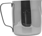 Raj Stainless Steel Catering Milk Frothing Cup CMCF14 Espresso Steaming Pitcher, Coffee Frothing Pitcher Milk Jug Cappuccino Latte Art Cup - 414ML - Al Kabayel Discount CentreRaj Stainless Steel Catering Milk Frothing Cup CMCF14 Espresso Steaming Pitcher, Coffee Frothing Pitcher Milk Jug Cappuccino Latte Art Cup - 414MLTea CupsRAJAl Kabayel Discount Centre