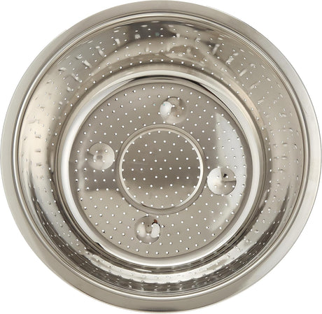 Raj Stainless Steel Colander RCF013, Rice Strainer Pasta Strainer Fruits & Vegetables Strainer - 36CM - Al Kabayel Discount CentreRaj Stainless Steel Colander RCF013, Rice Strainer Pasta Strainer Fruits & Vegetables Strainer - 36CMKitchen Utensils & GadgetsRAJAl Kabayel Discount Centre