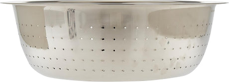 Raj Stainless Steel Colander RCF013, Rice Strainer Pasta Strainer Fruits & Vegetables Strainer - 36CM - Al Kabayel Discount CentreRaj Stainless Steel Colander RCF013, Rice Strainer Pasta Strainer Fruits & Vegetables Strainer - 36CMKitchen Utensils & GadgetsRAJAl Kabayel Discount Centre